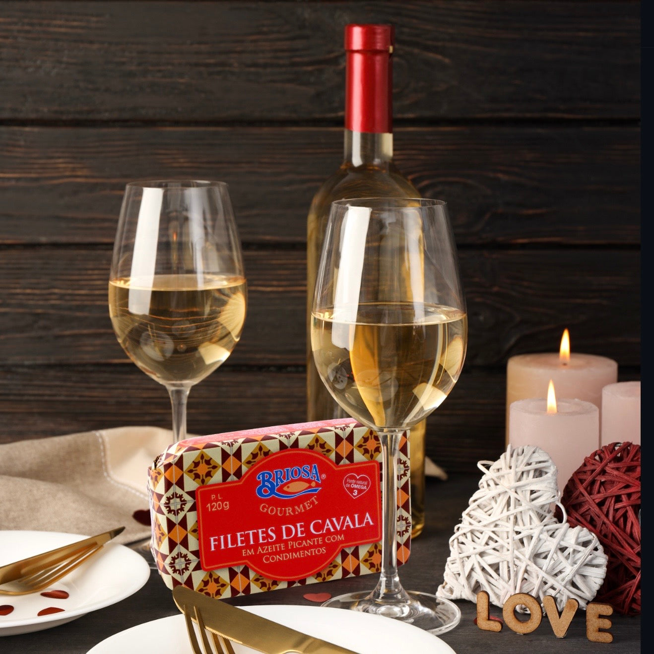 Mackerel fillet in spicy olive oil | Briosa Gourmet