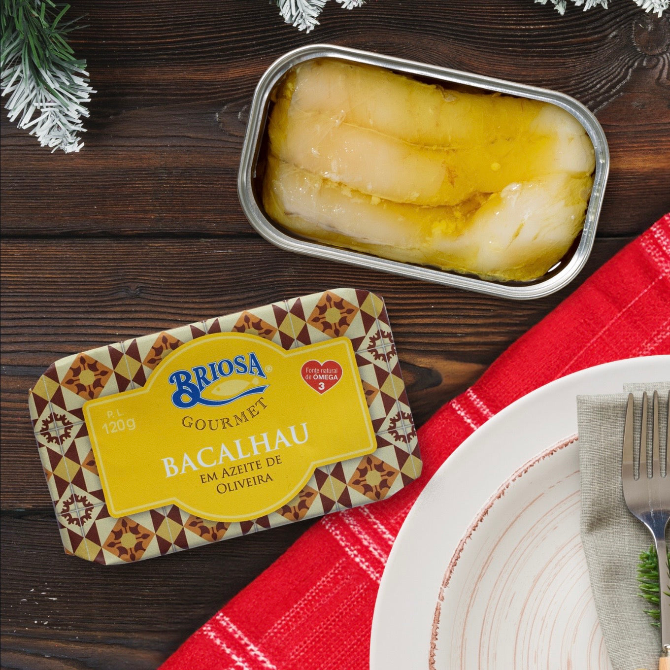 Cod in olive oil | Briosa Gourmet