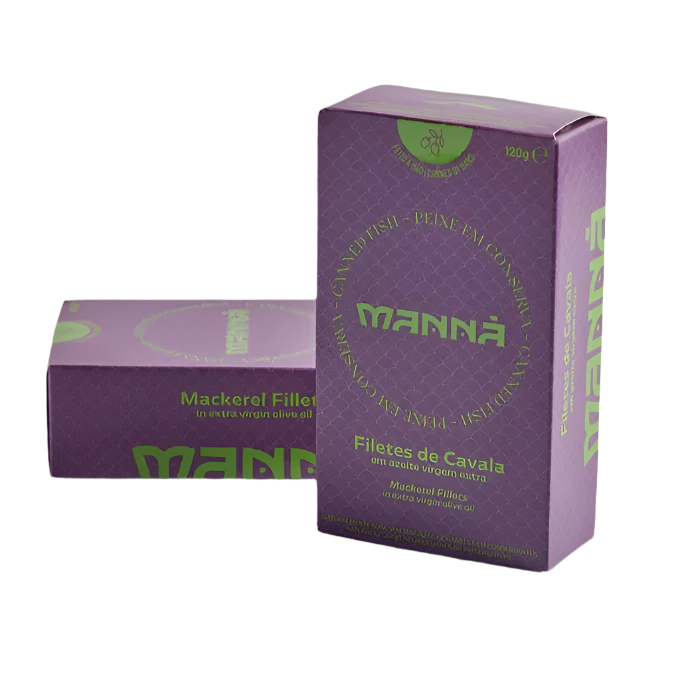 Skumbrių file ypač tyrame alyvuogių aliejuje | Manná