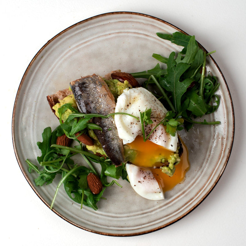 Patiekalas su sardinėmis ekologiškame pirmo spaudimo alyvuogių aliejuje, Maria Organic