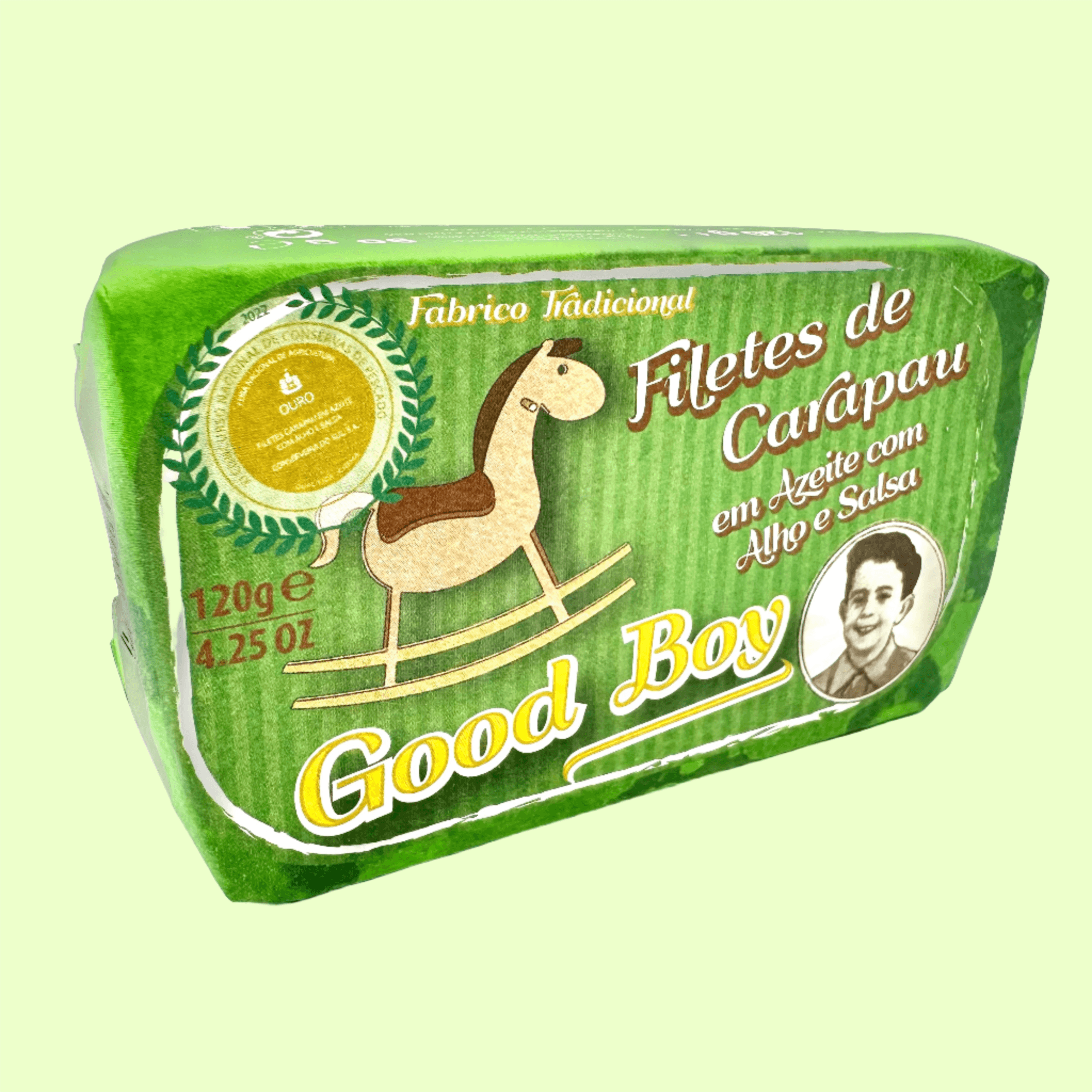 Skumbrių filė alyvuogių aliejuje su česnakais ir petražolėmis | GoodBoy