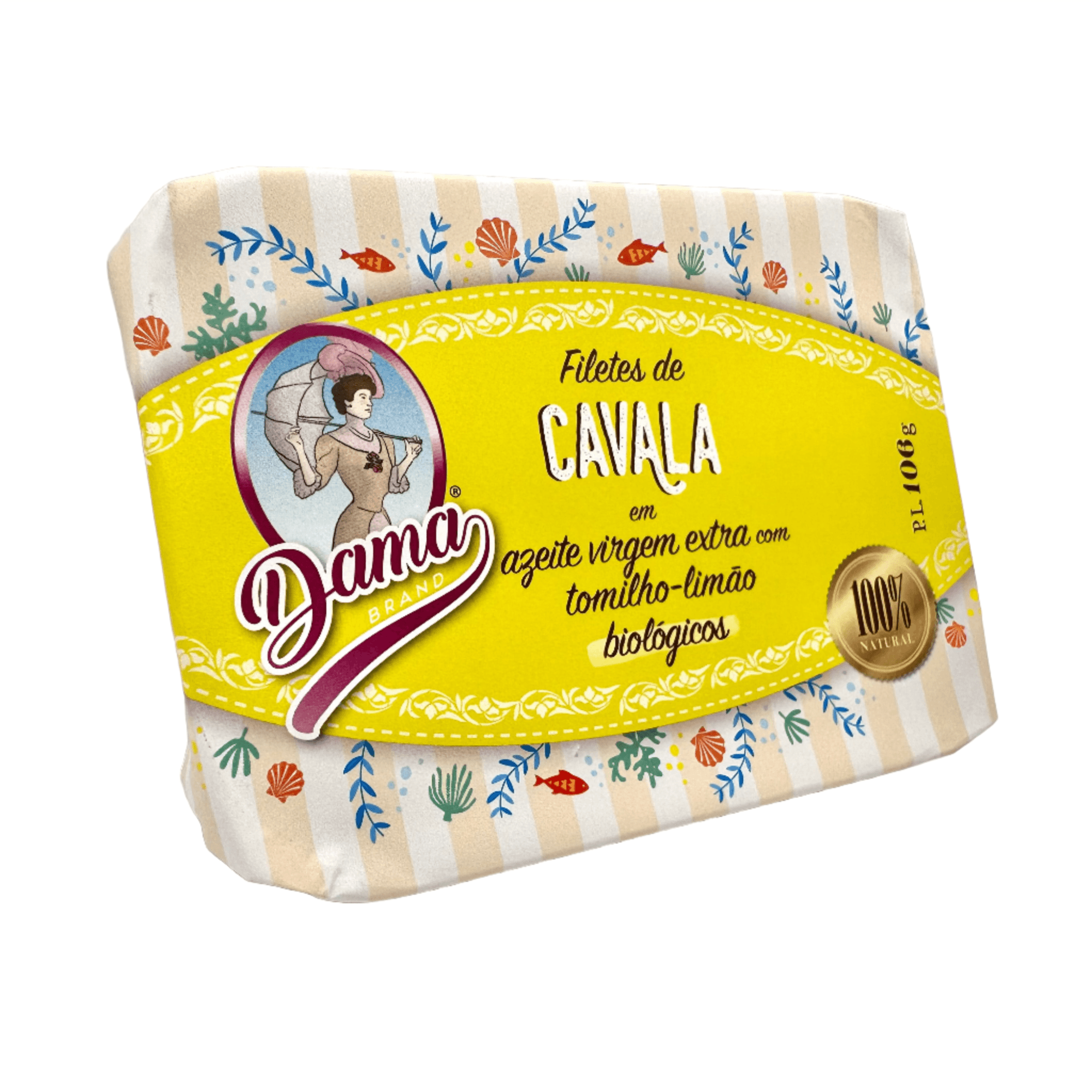 Skumbrių filė ekologiškame pirmojo spaudimo alyvuogių aliejuje su citrusiniais čiobreliais (BIO) | Dama