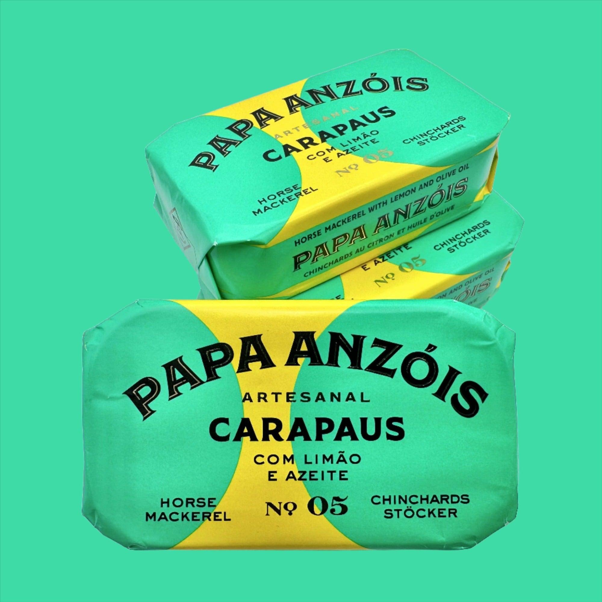 Horse Mackerel in olive oil with lemon | Papa Anzóis