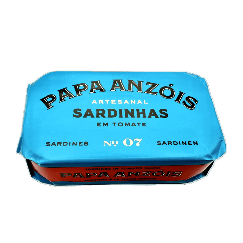 Sardinės pomidorų padaže su pirmojo šalto spaudimo alyvuogių aliejumi | Papa Anzóis iš Sardinele