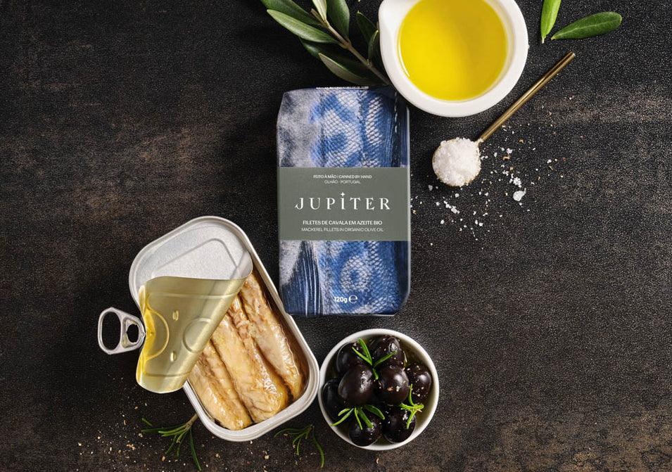 Mackerel fillet in organic olive oil | Jupiter
