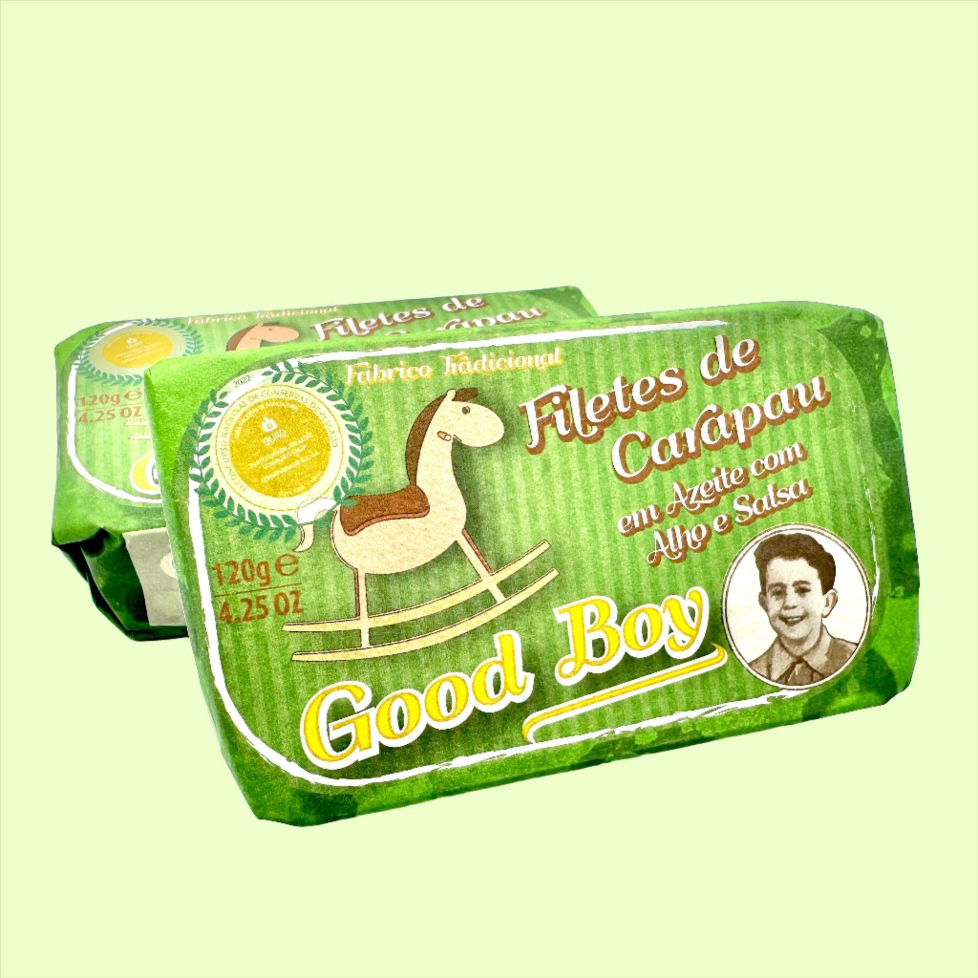 Skumbrių filė alyvuogių aliejuje su česnakais ir petražolėmis | GoodBoy