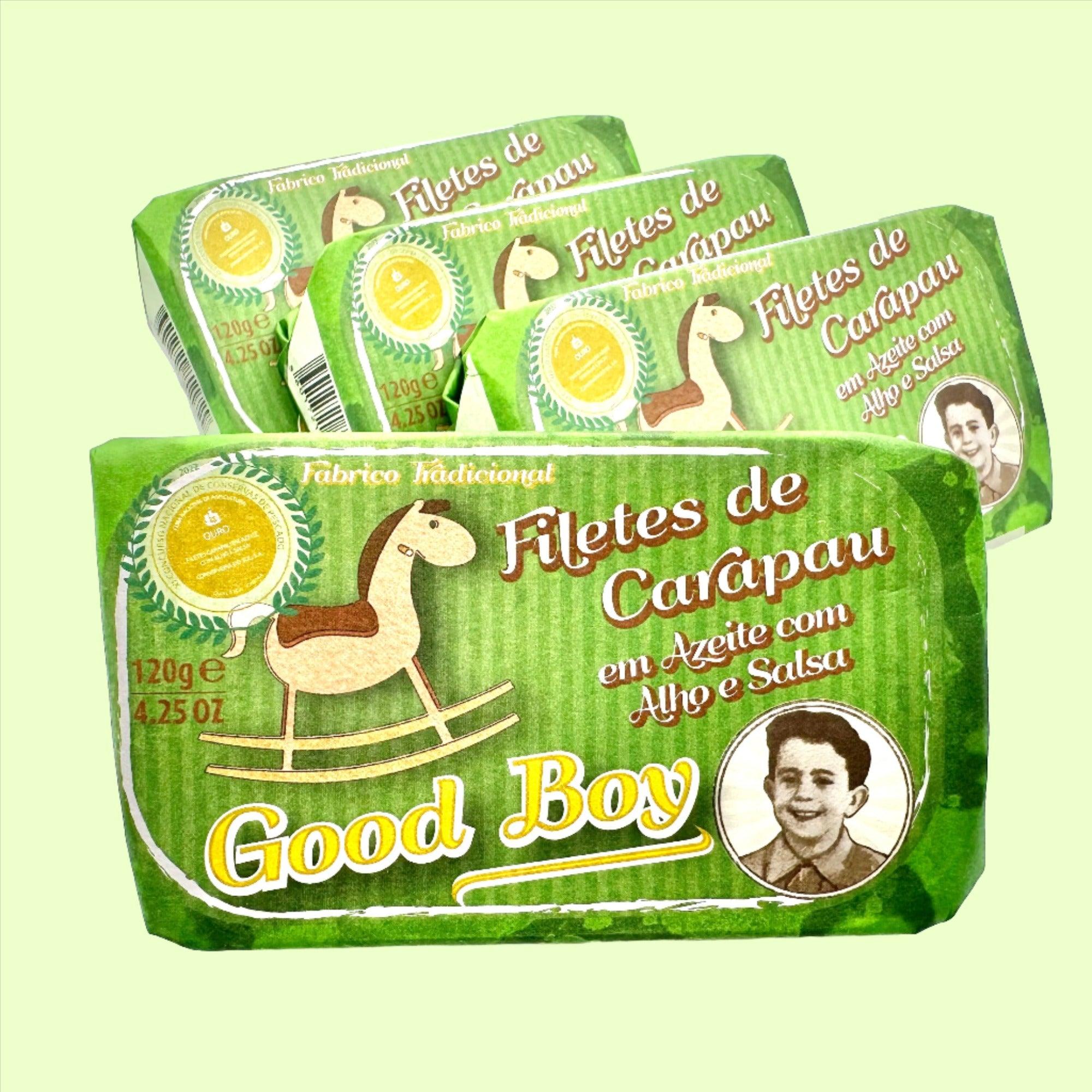 Skumbrių filė alyvuogių aliejuje su česnakais ir petražolėmis | GoodBoy