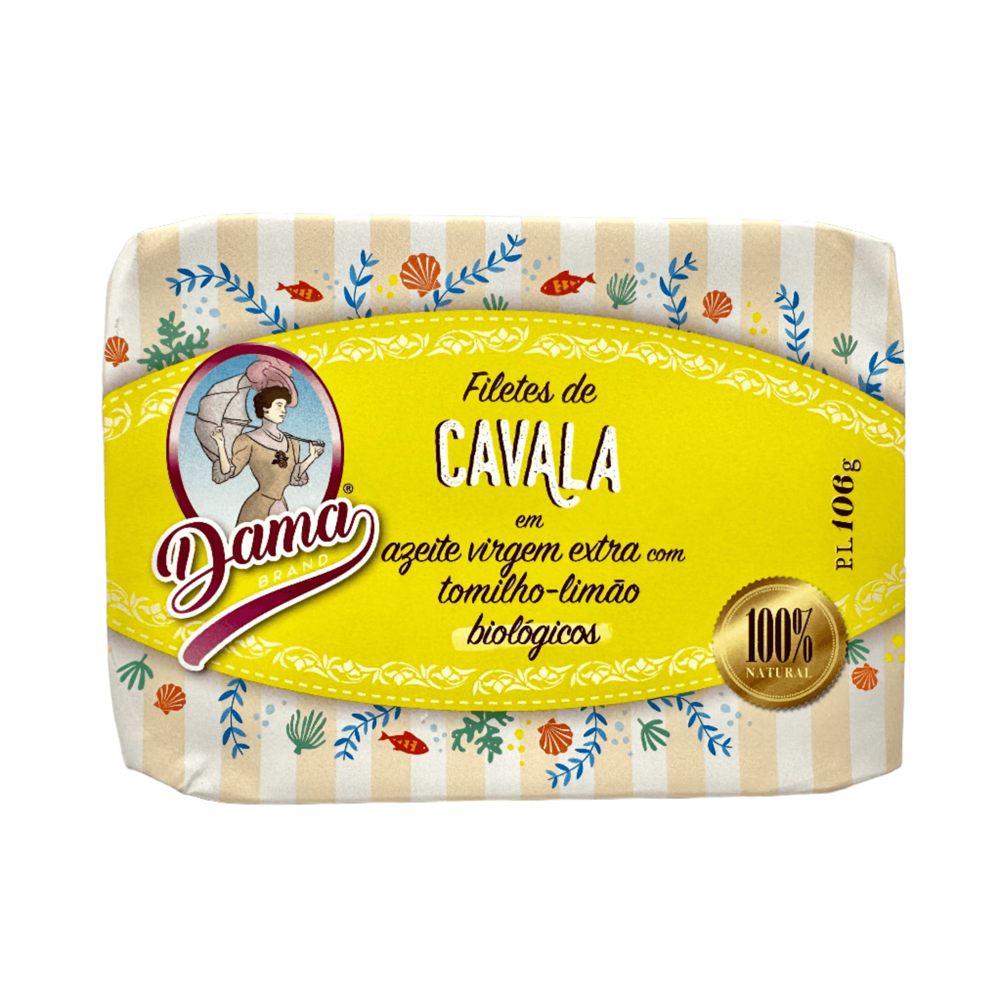 Skumbrių filė ekologiškame pirmojo spaudimo alyvuogių aliejuje su citrusiniais čiobreliais (BIO) | Dama