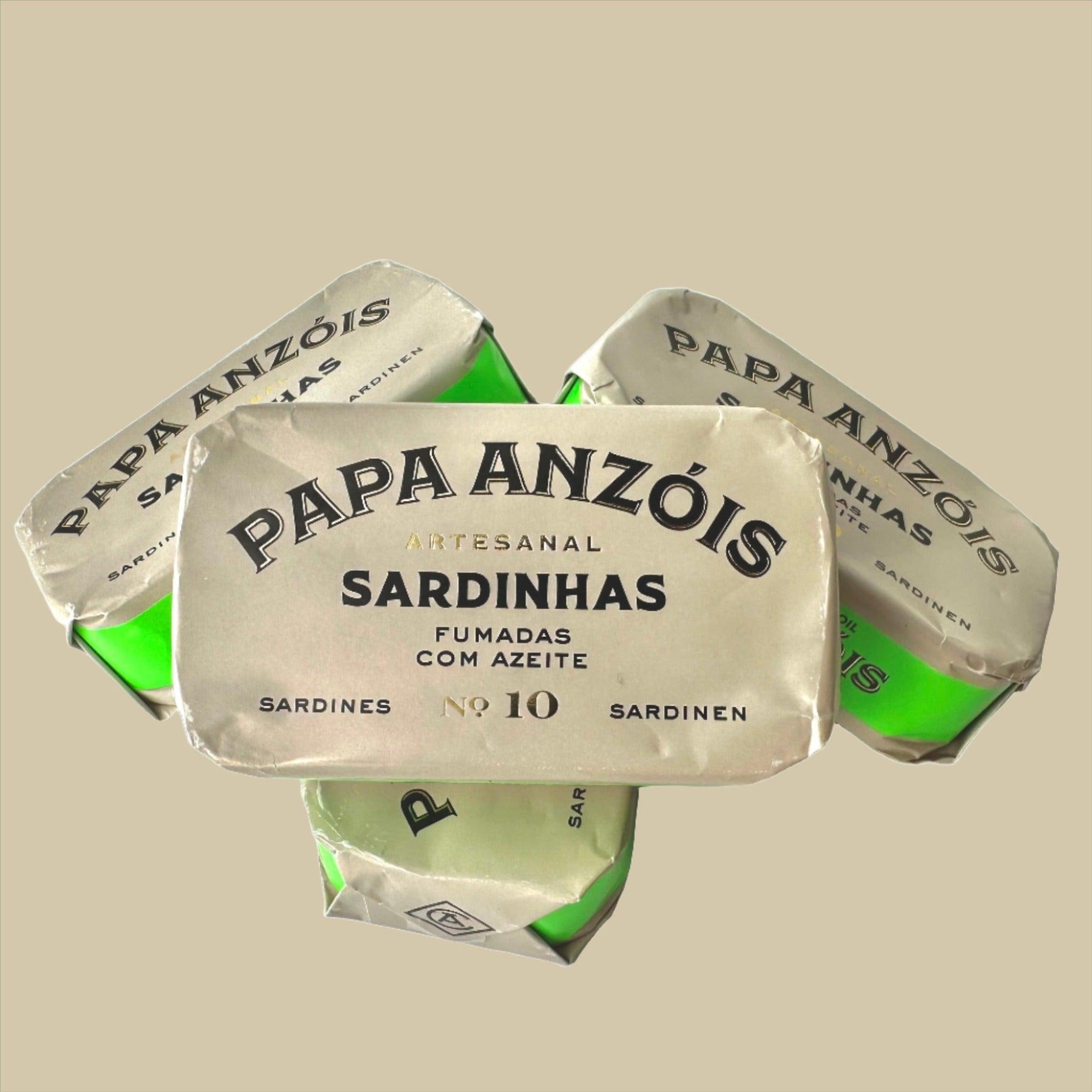 Tikro dūmo sardinės pirmojo šalto spaudimo alyvuogių aliejuje | Papa Anzóis