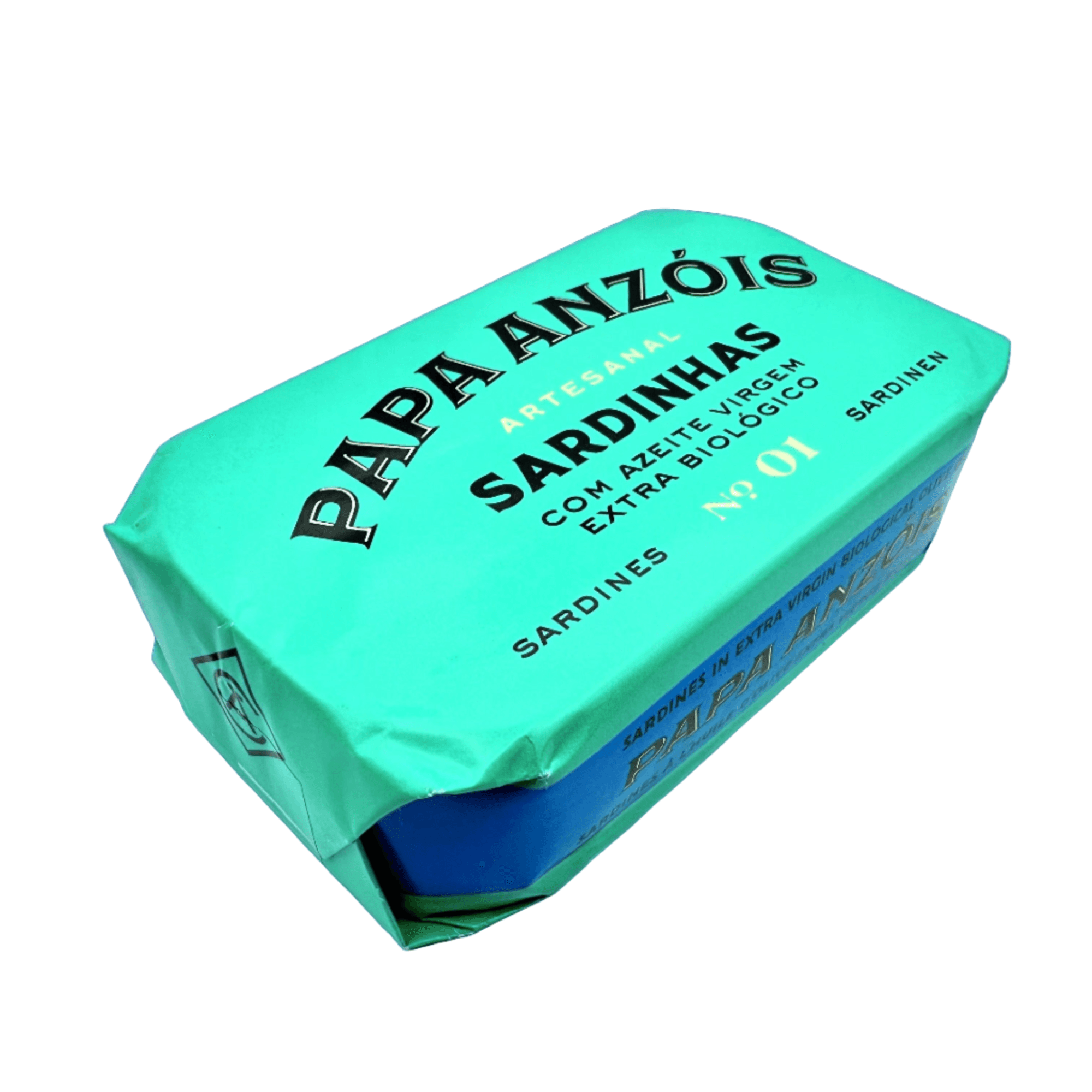Sardines in organic extra virgin olive oil (BIO) | Papa Anzóis